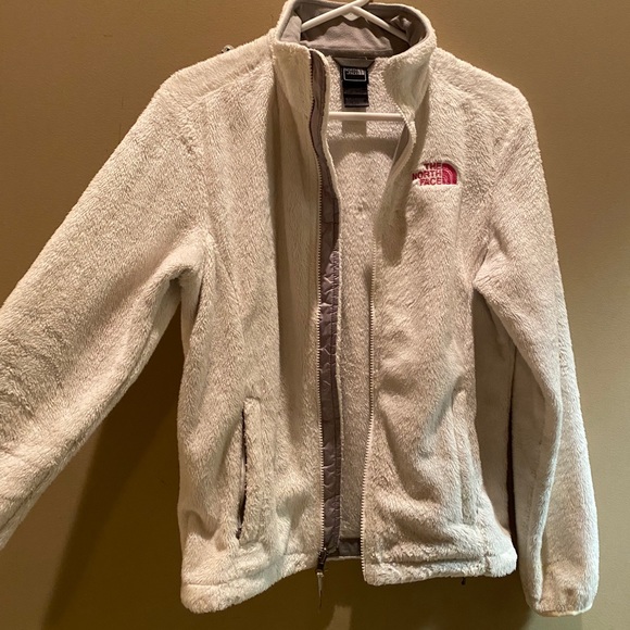 Women’s North Face fuzzy jacket - Picture 1 of 3